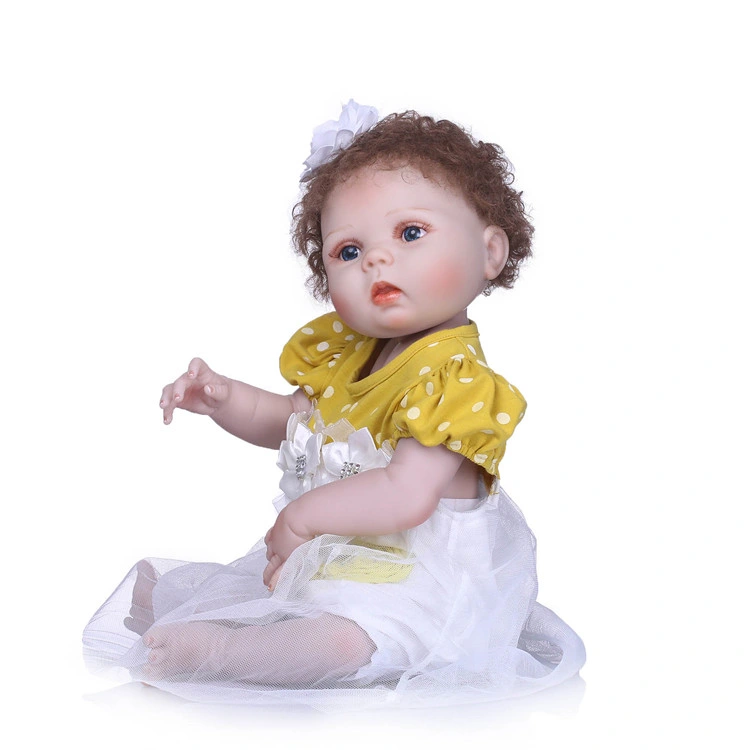 Cheap Price Factory Directly Sale 22" 55 Cm Fashion Princess Silicone Reborn Baby Doll Toys for Girls