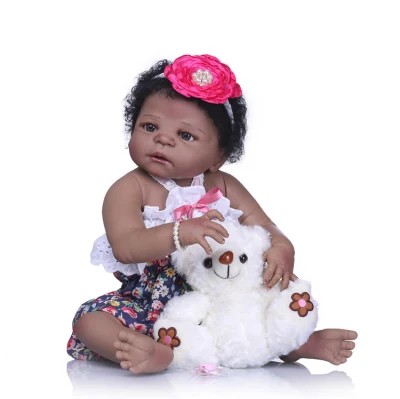 55 cm Fashion Princess Silicone Vinyi Take Bath Baby Toys Reborn Baby Doll Toys per ragazze