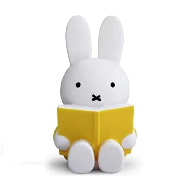 Simpatica figura in vinile di coniglio per salvadanaio giocattolo regalo